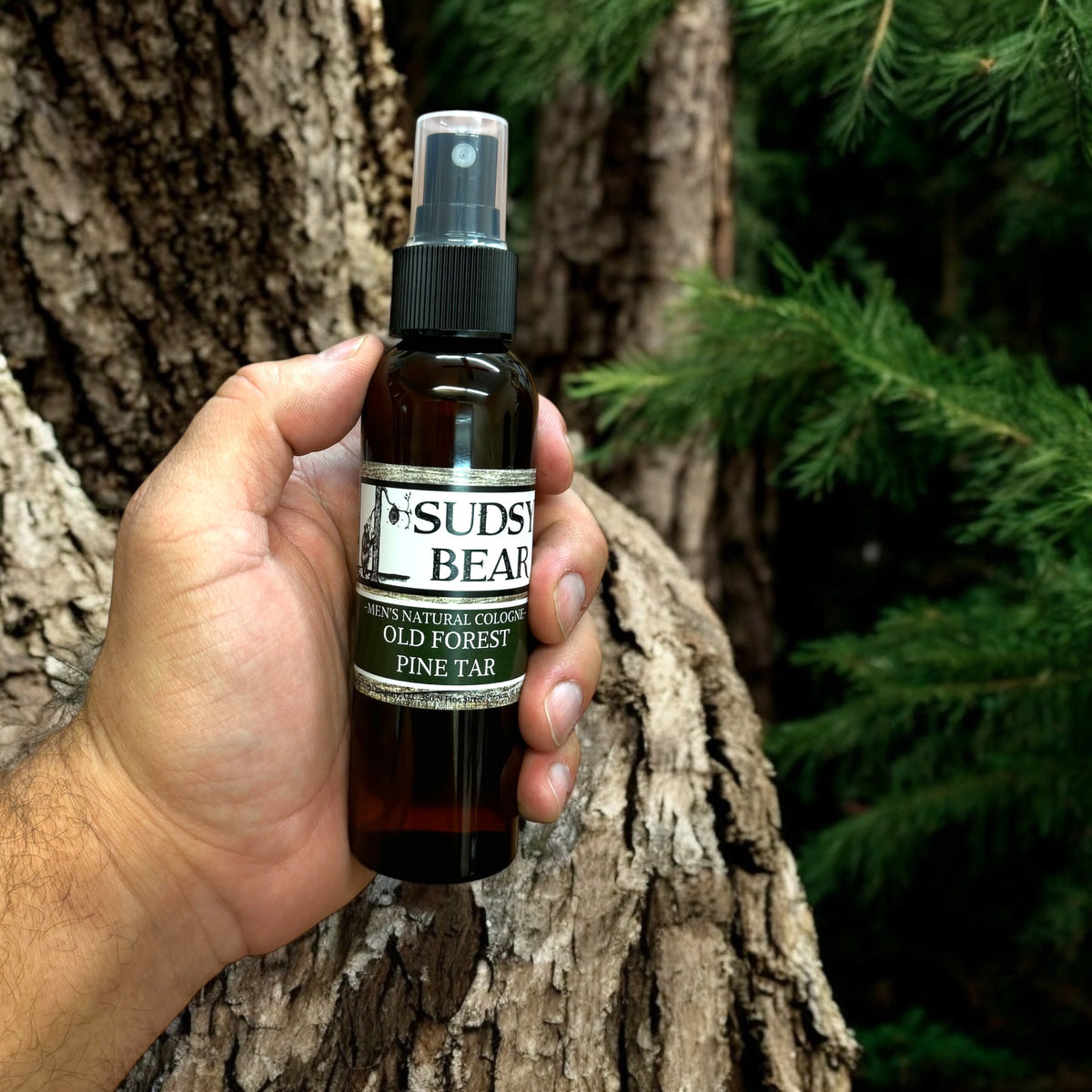 Old Forest Pine Tar-Natural Cologne – SUDSY BEAR SOAP COMPANY