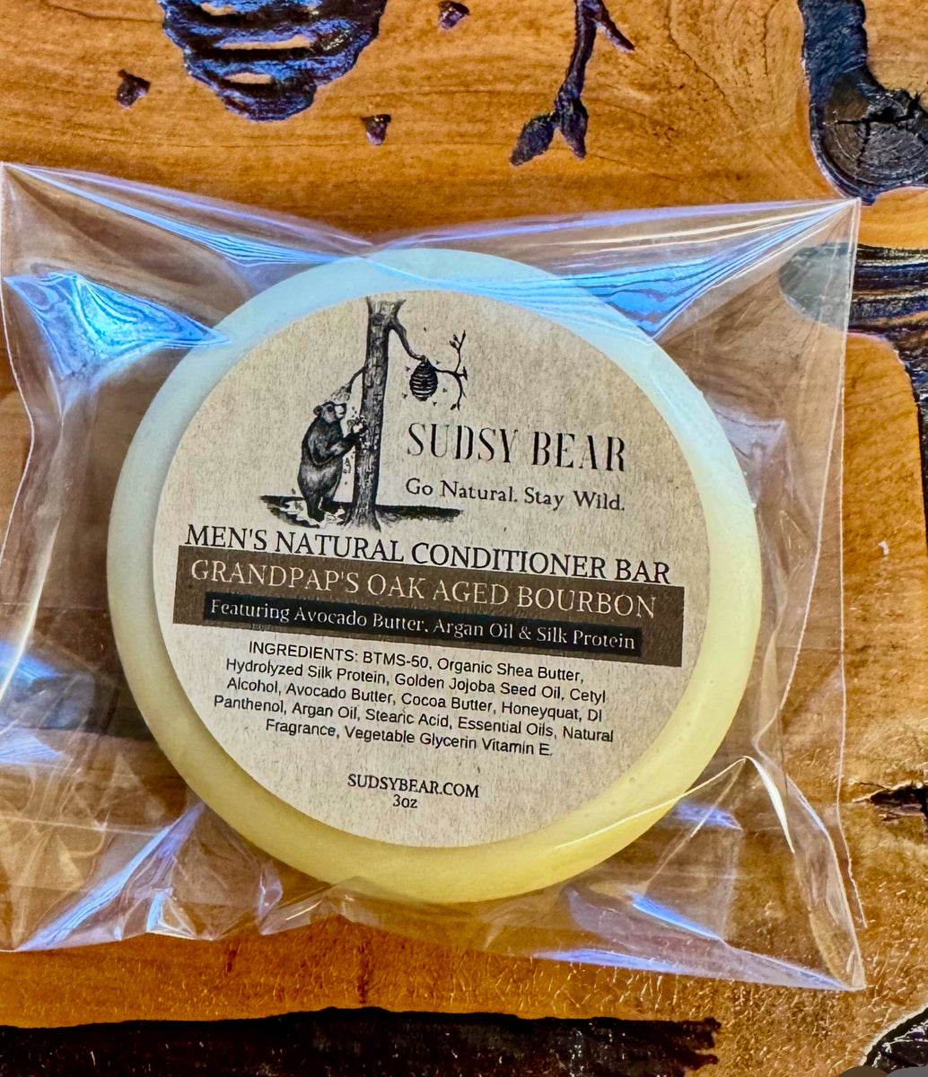 Natural Conditioner Bars – SUDSY BEAR SOAP COMPANY