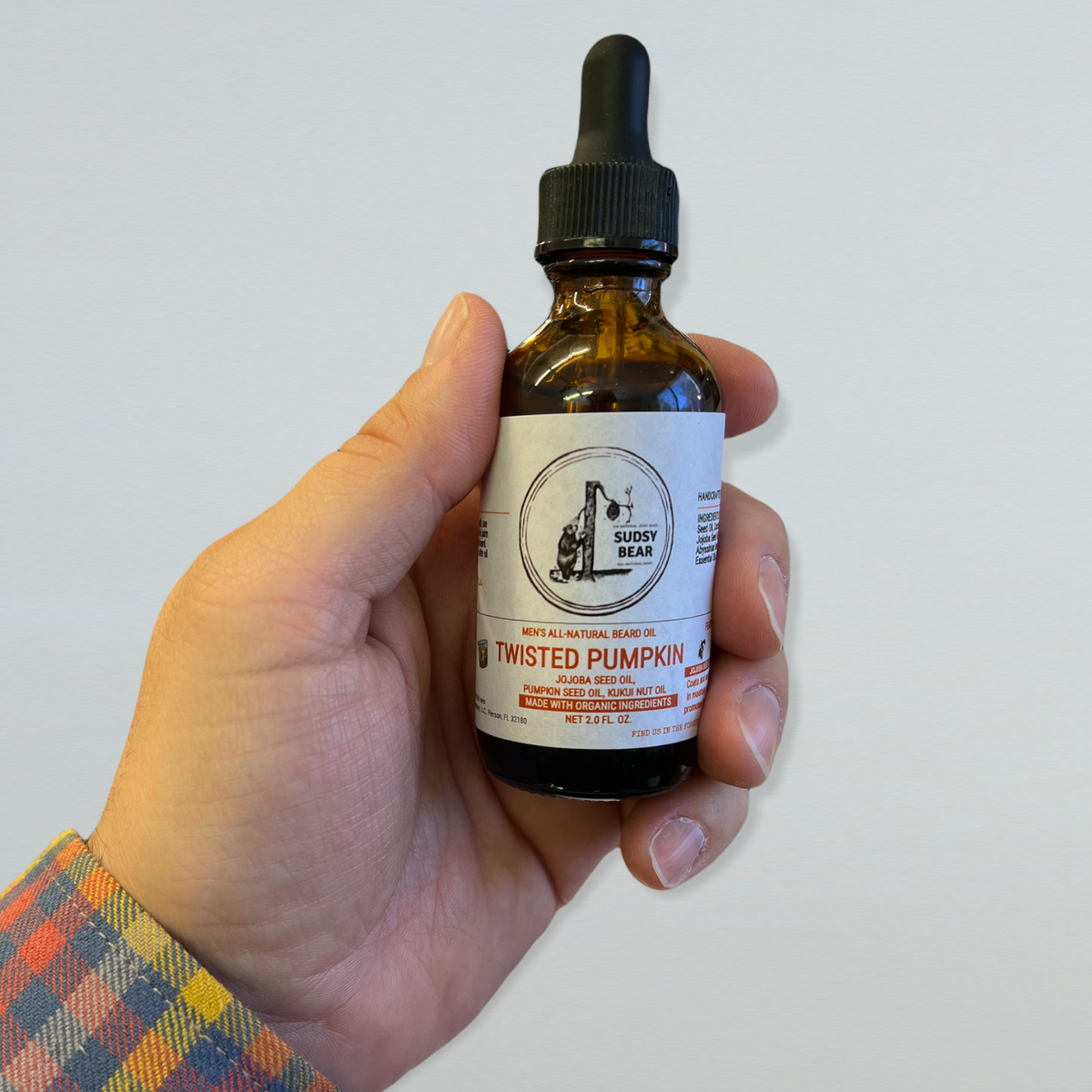 Twisted Pumpkin Organic Beard Oil – SUDSY BEAR SOAP COMPANY