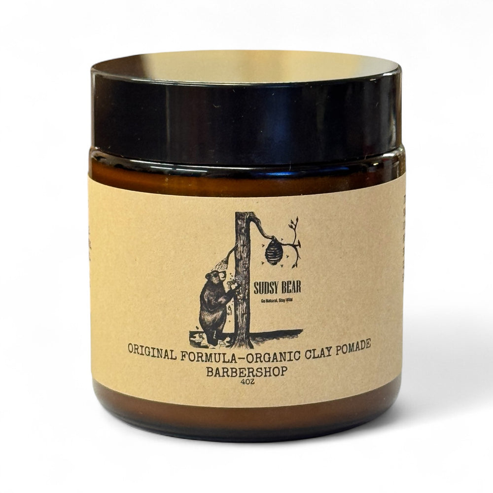 New! Barbershop-Organic Clay Pomade