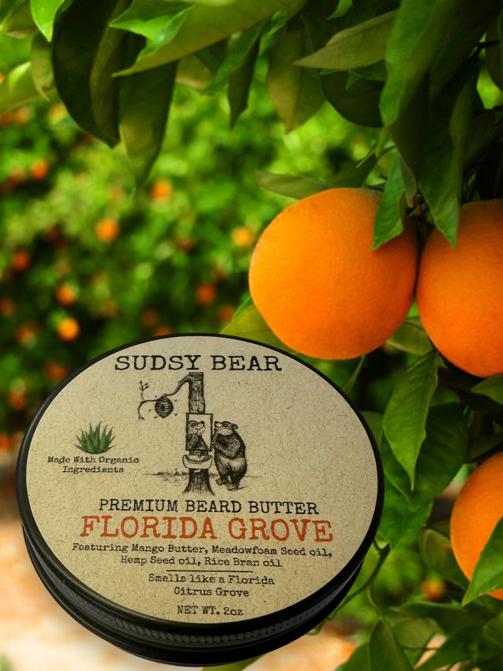 Florida Grove-Premium Beard Butter