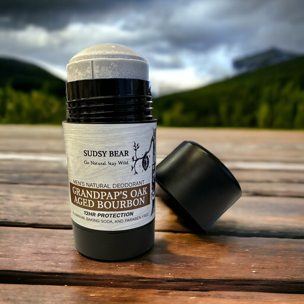 Grandpap's Oak Aged Bourbon-Natural Deodorant