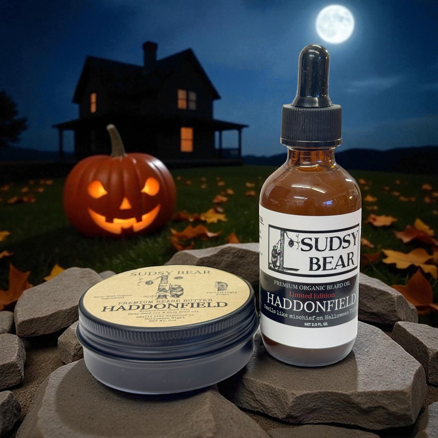 New! Limited Edition Haddonfield Beard Duo