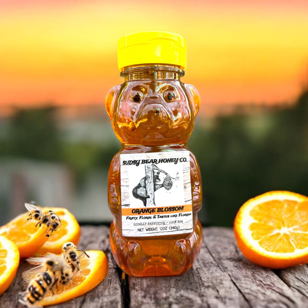 12oz Honey Bear - Florida Orange Blossom – SUDSY BEAR SOAP COMPANY