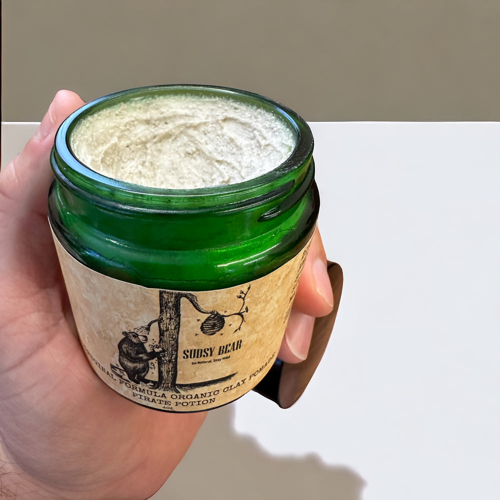 
                  
                    Pirate Potion-Organic Clay Pomade
                  
                