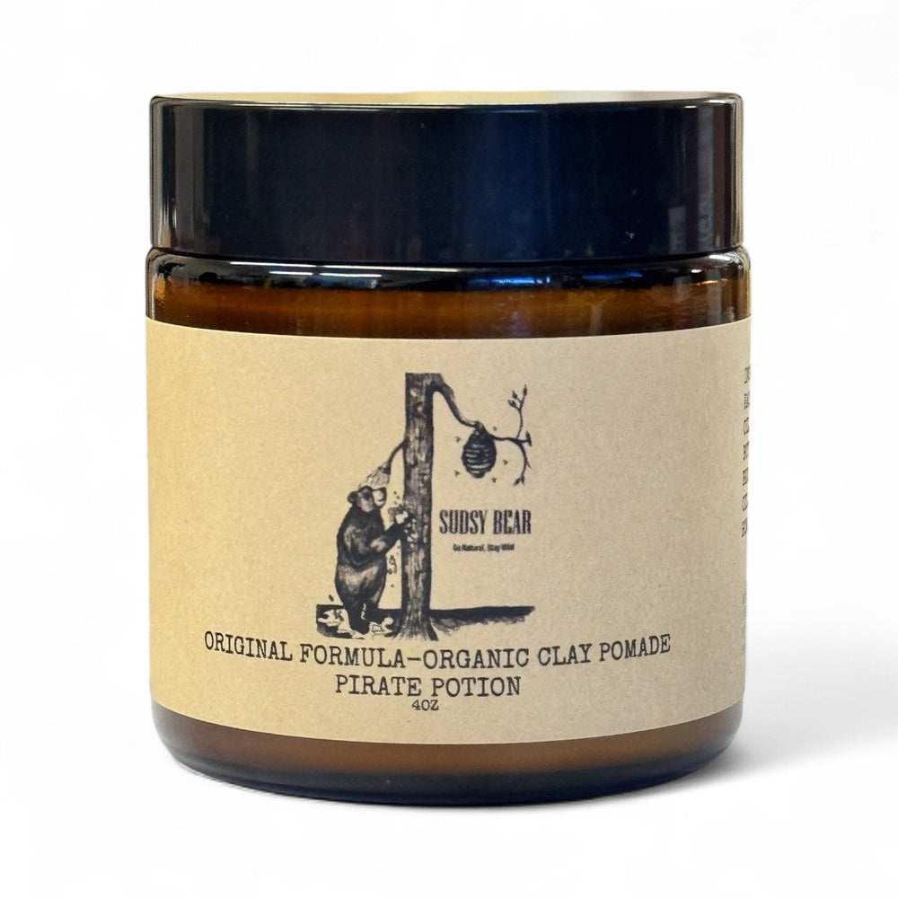 New! Pirate Potion-Organic Clay Pomade