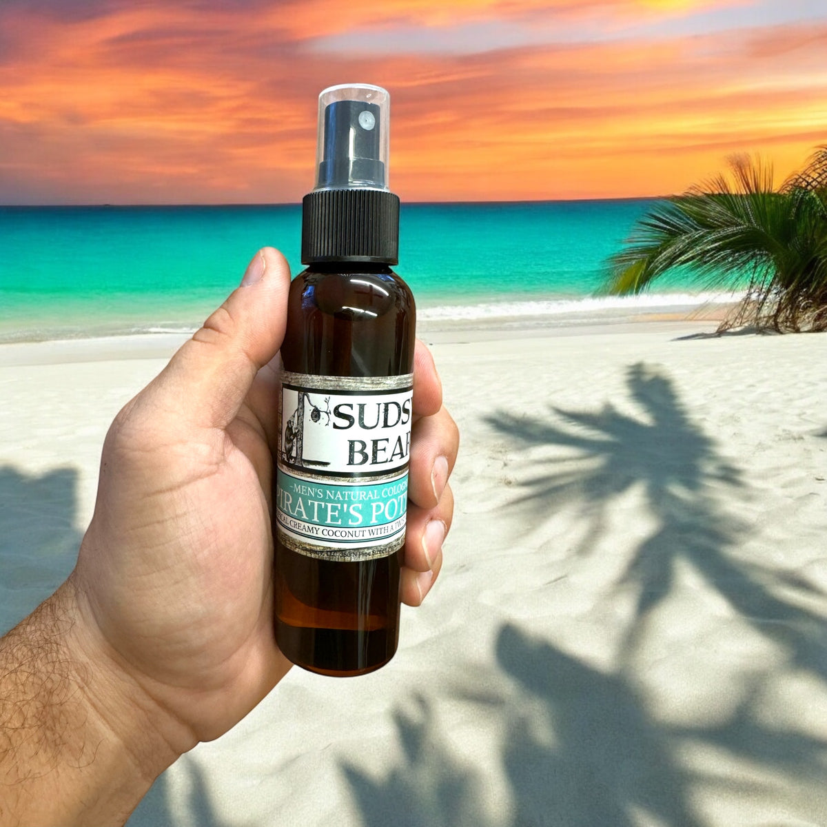 Colonge Potion Pirate's Potion-Natural Cologne – SUDSY BEAR SOAP COMPANY