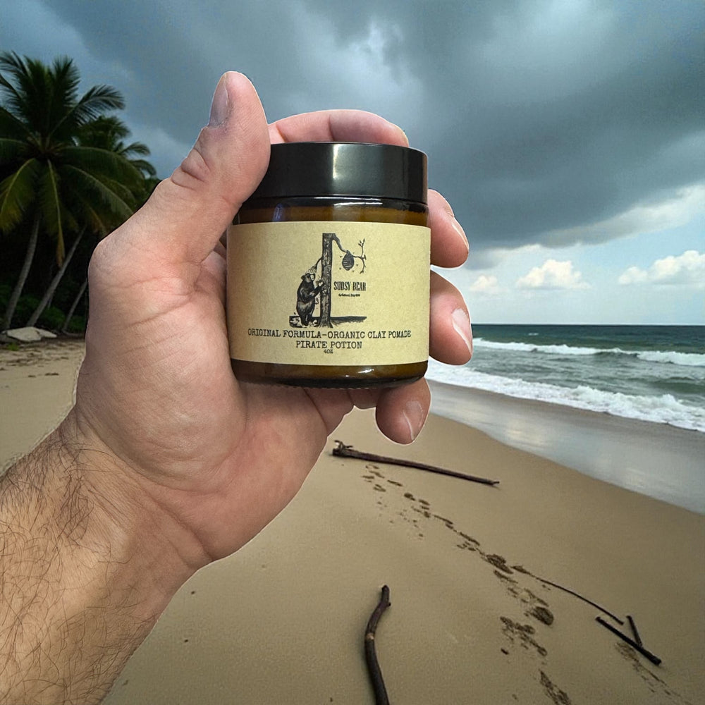 
                  
                    New! Pirate Potion-Organic Clay Pomade
                  
                
