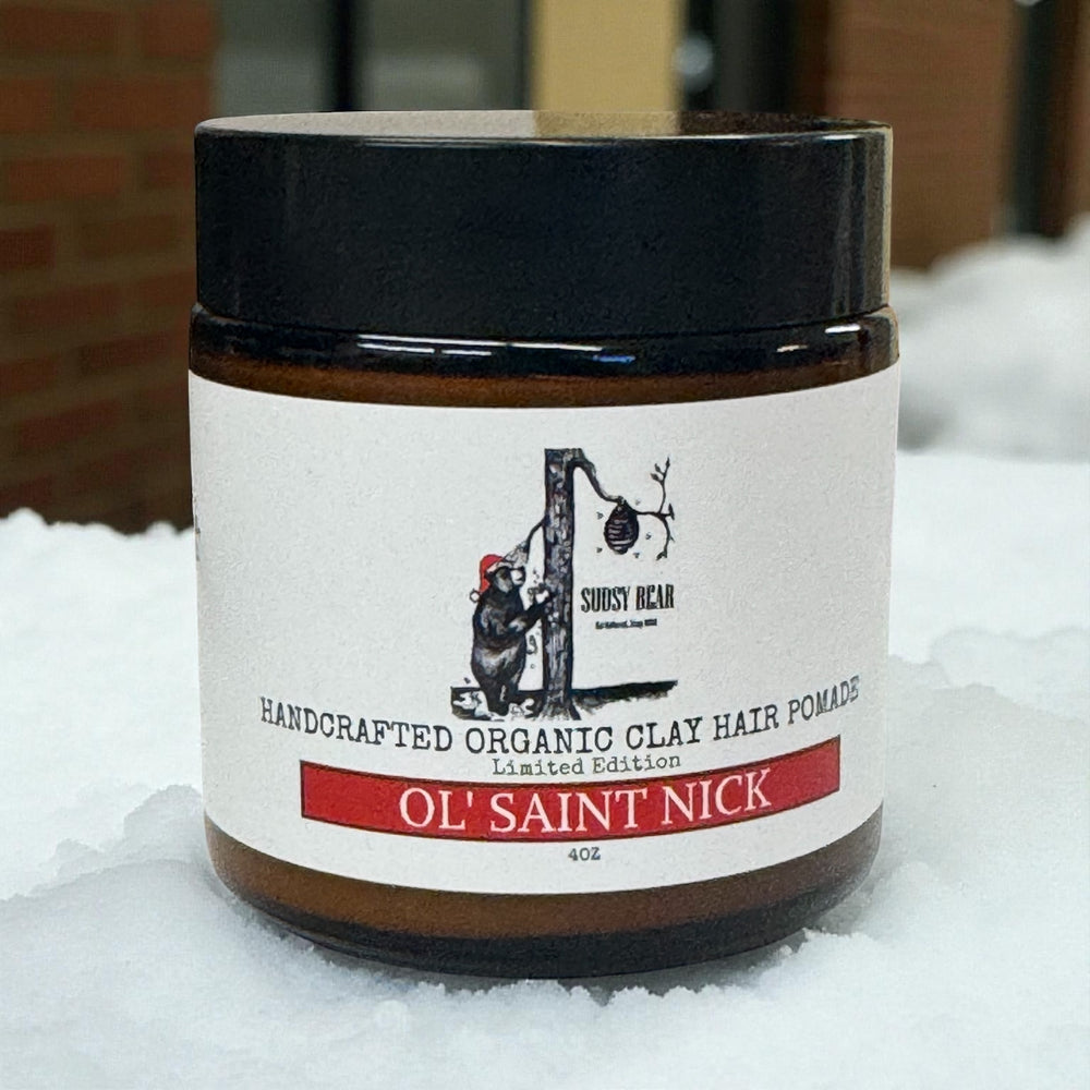 New! Ol' Saint Nick-Organic Clay Pomade