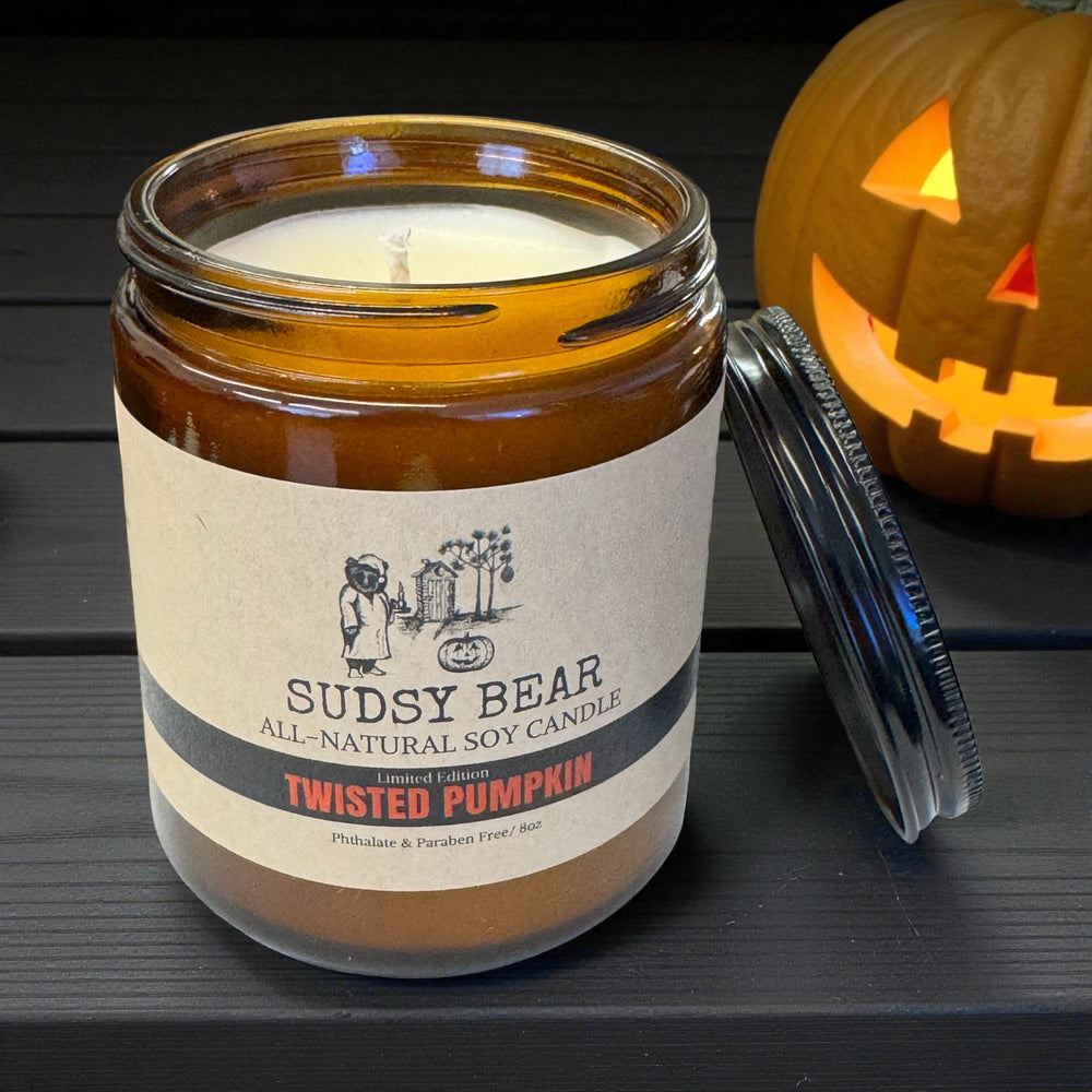 Twisted Pumpkin-All Natural Limited Edition Candle