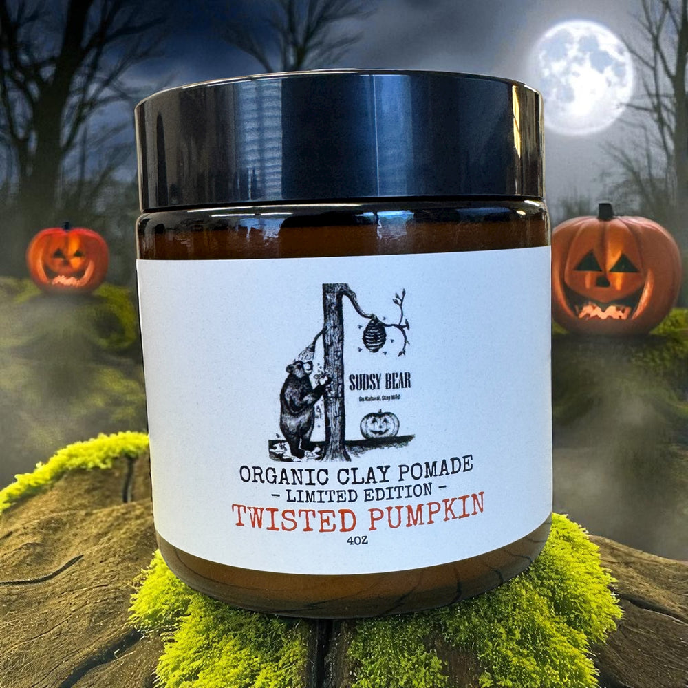 New! Twisted Pumpkin-Organic Clay Pomade