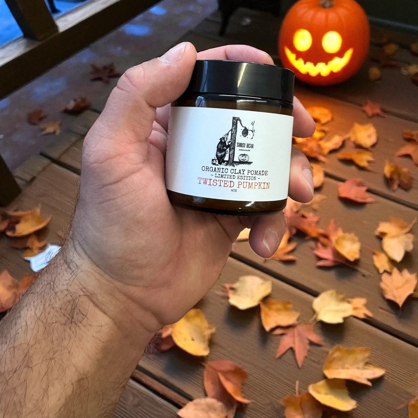 
                  
                    New! Twisted Pumpkin-Organic Clay Pomade
                  
                
