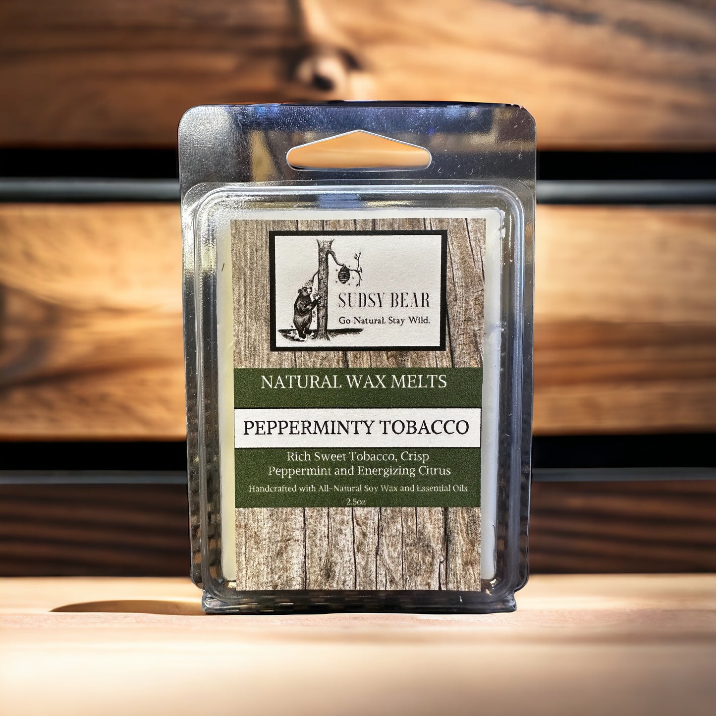 
                  
                    Pepperminty Tobacco-Natural Wax Melts
                  
                