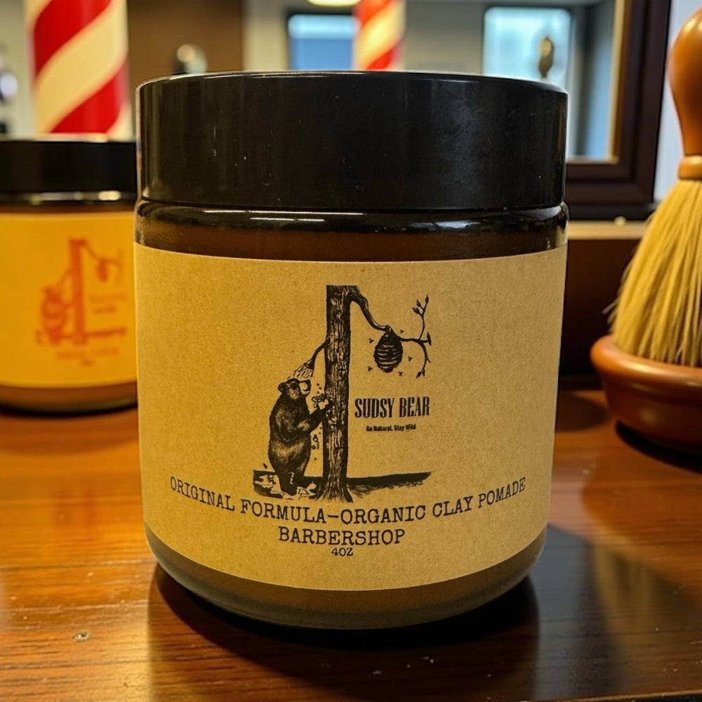 
                  
                    New! Barbershop-Organic Clay Pomade
                  
                