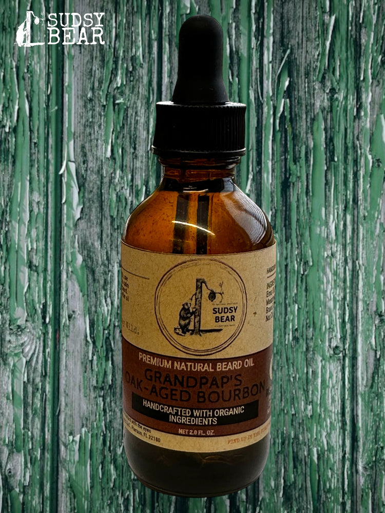 
                  
                    Grandpap's Oak-Aged Bourbon Beard Oil
                  
                