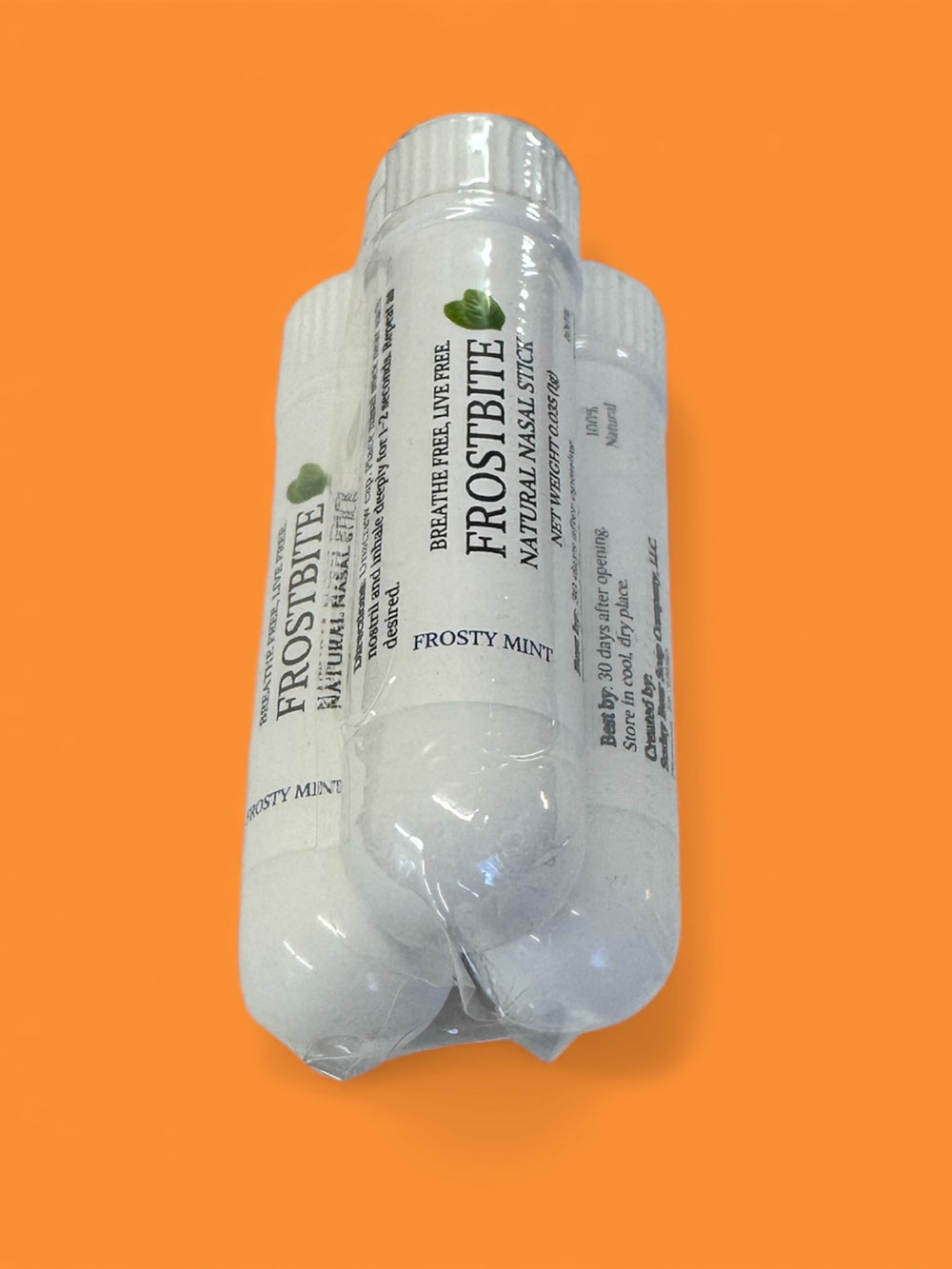 Frosty Mint-Natural Nasal Stick (3-Pack)