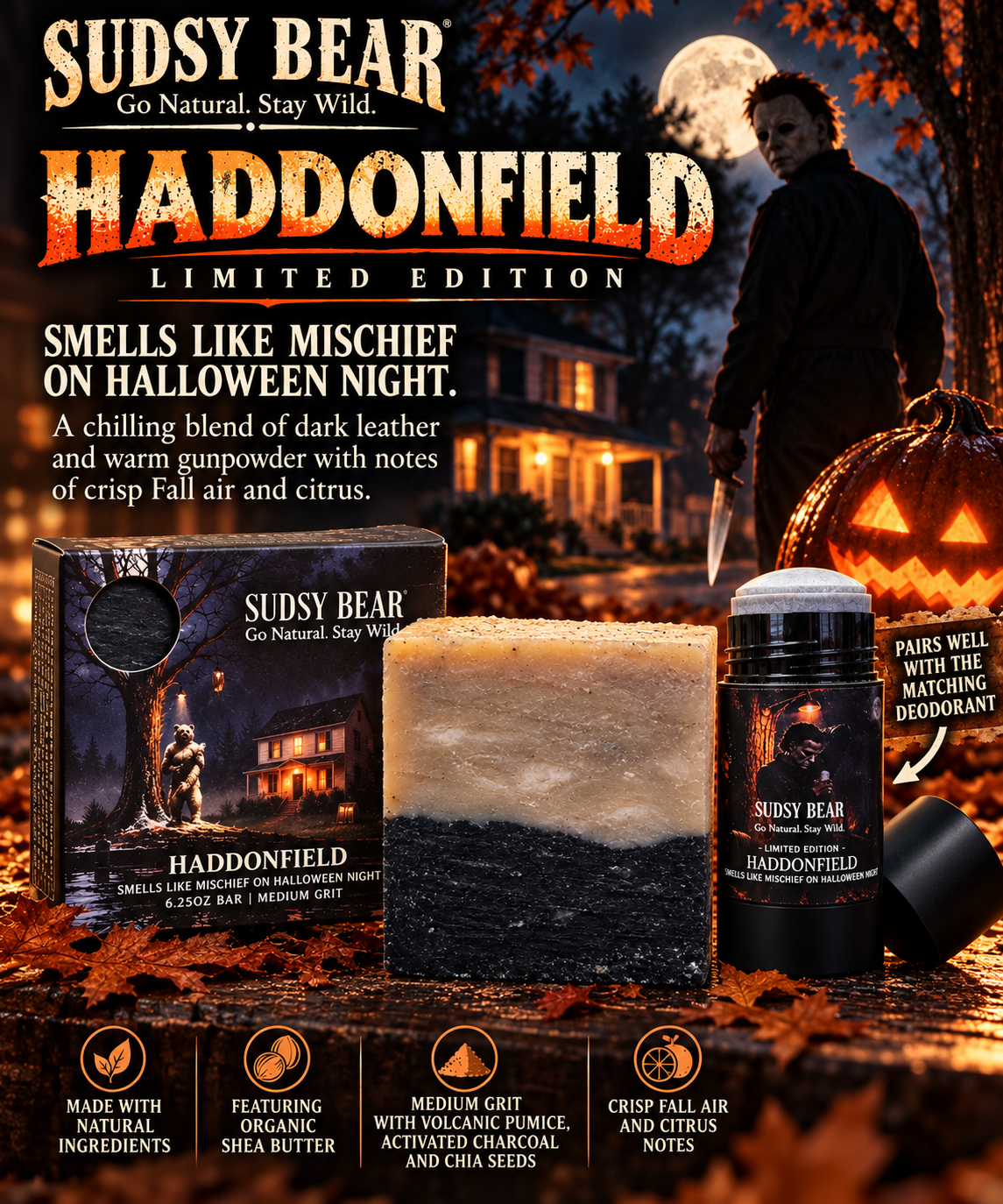
                  
                    New! Limited Edition-Haddonfield Bar Soap
                  
                