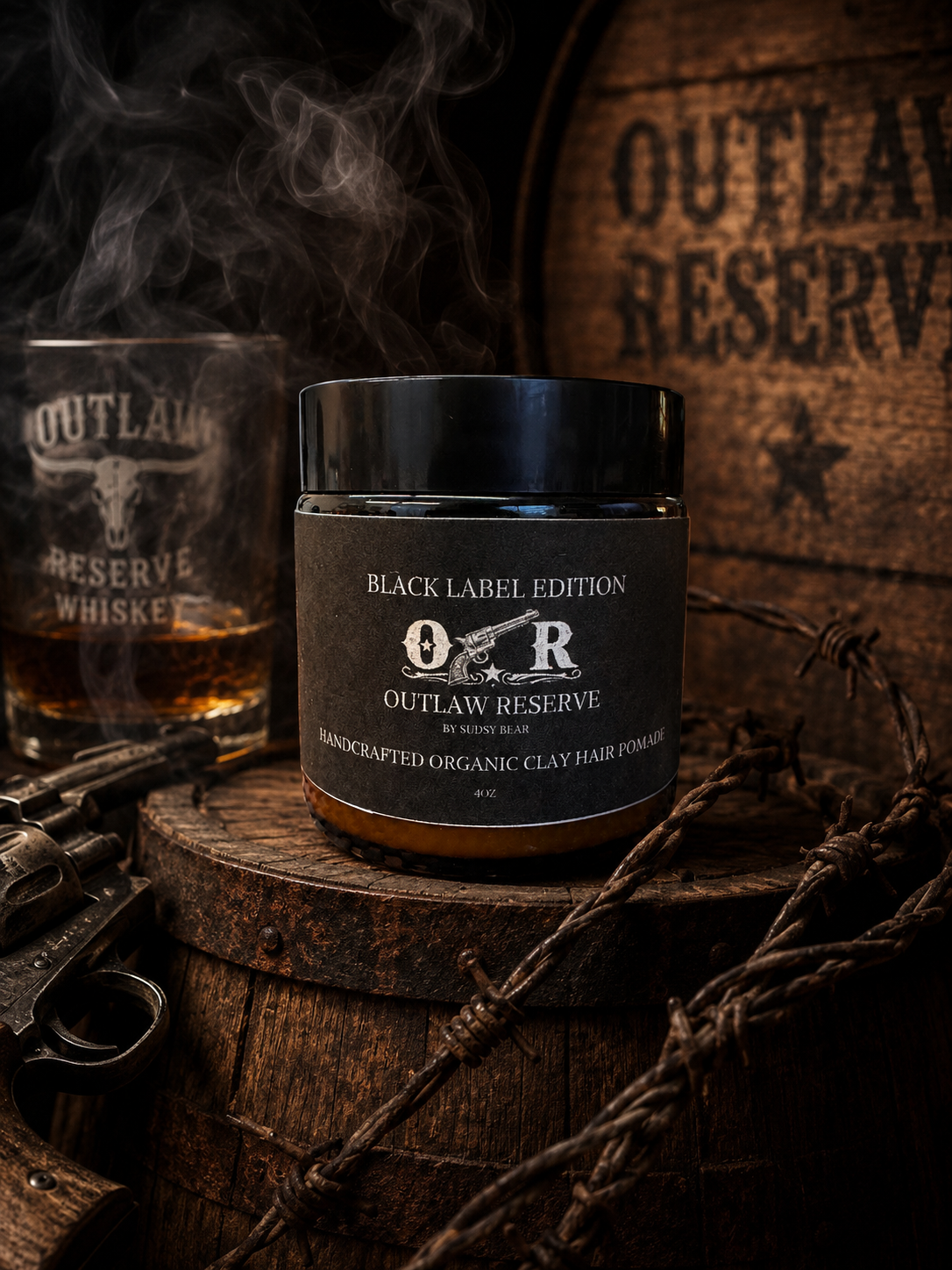 ORGANIC CLAY HAIR POMADE