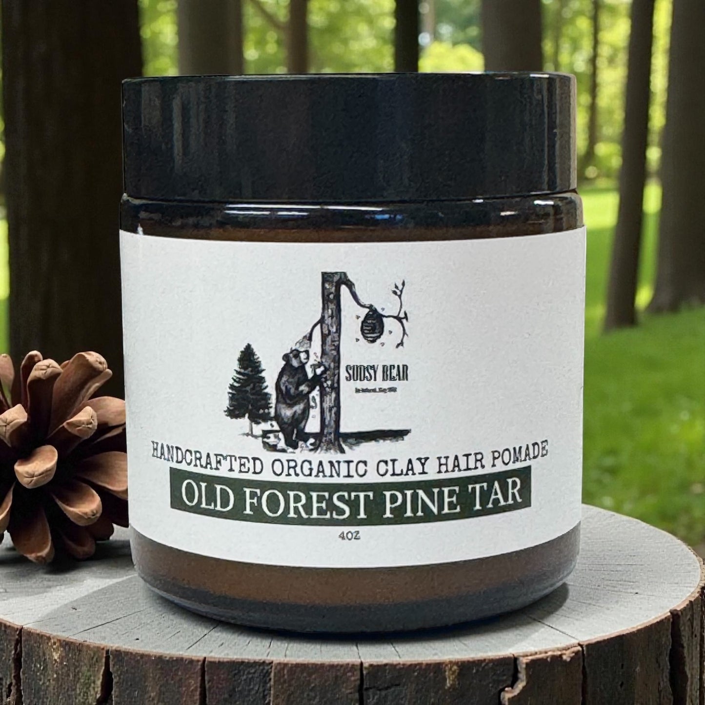 
                  
                    New! Old Forest Pine Tar-Organic Clay Pomade
                  
                