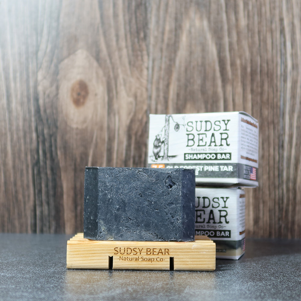Old Forest Pine Tar Bar Soap – SUDSY BEAR SOAP COMPANY