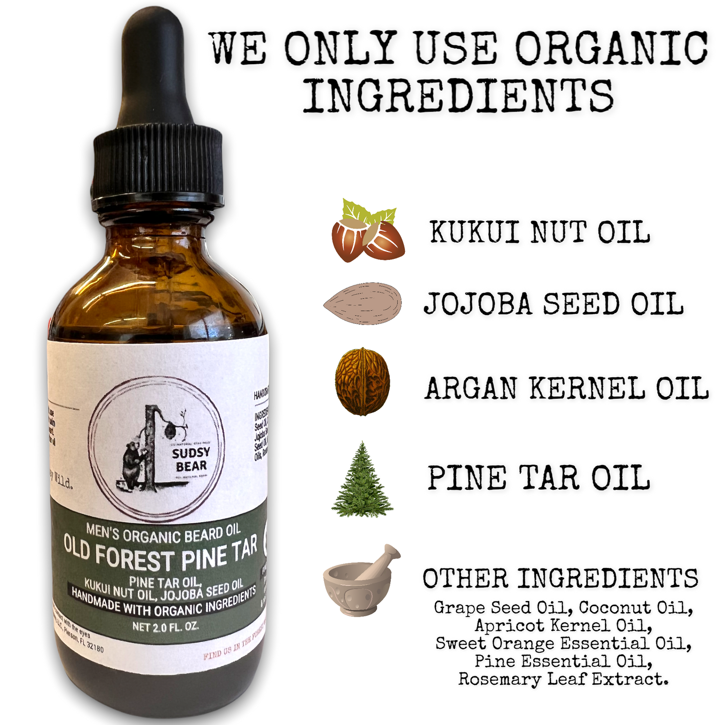 
                  
                    Old Forest Pine Tar Organic Beard Oil
                  
                