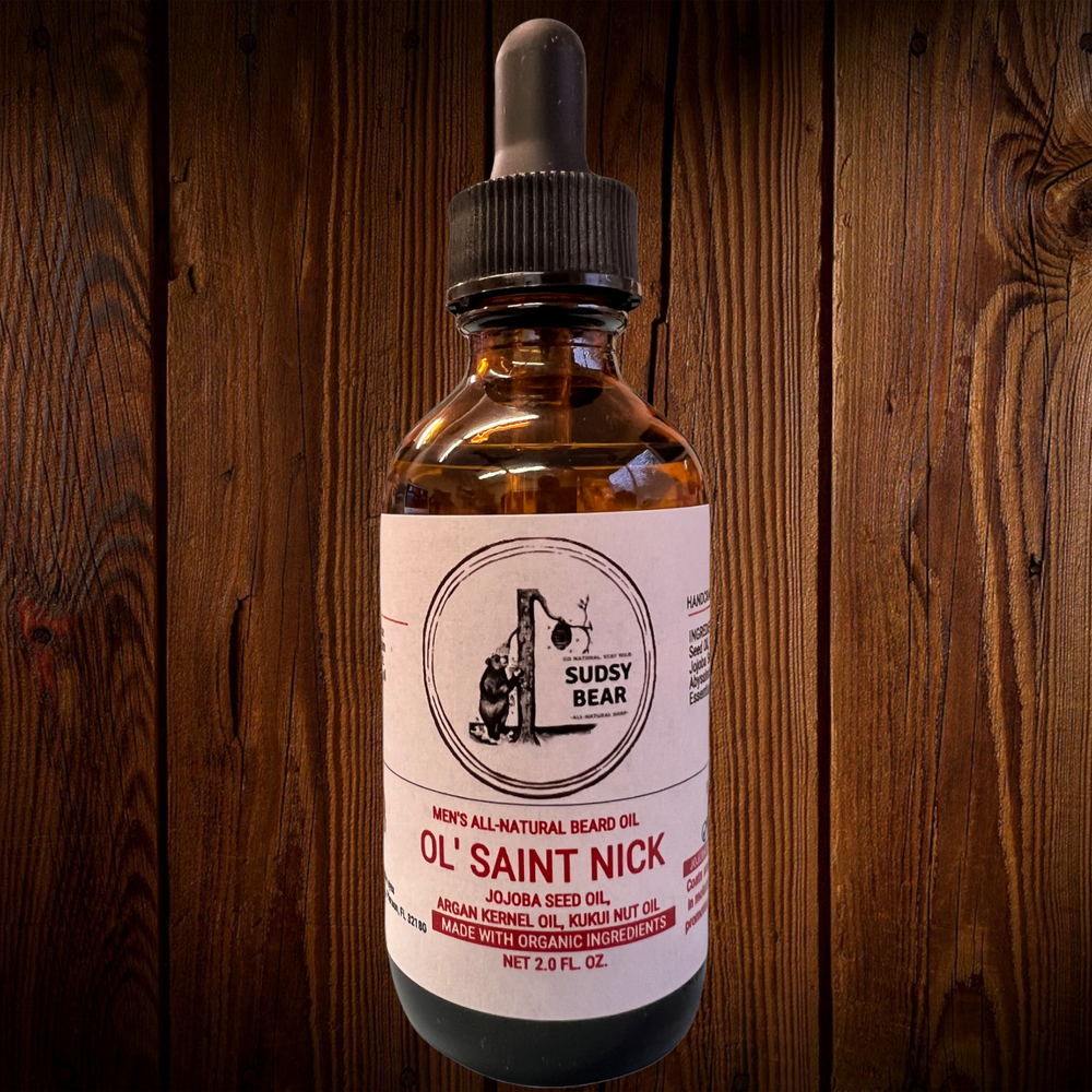 
                  
                    Ol' Saint Nick Organic Beard Oil
                  
                