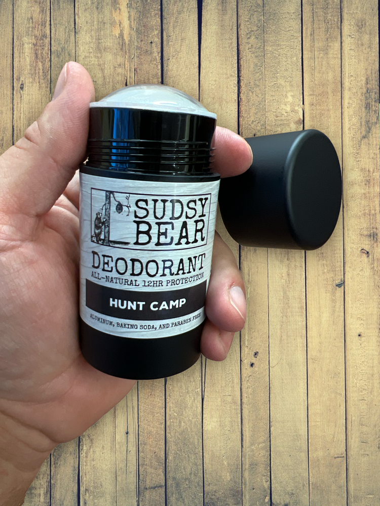 
                  
                    Natural Deodorant-Hunt Camp
                  
                