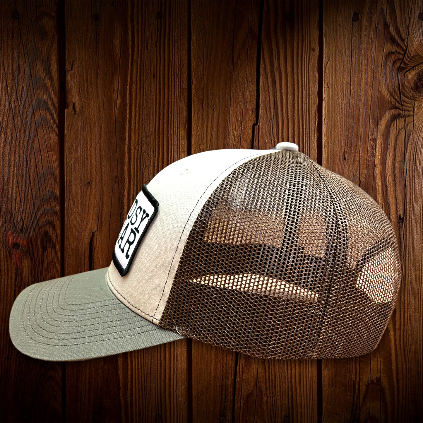 
                  
                    OLIVE/CREAM/BROWN SUBLIMATED PATCH HAT
                  
                